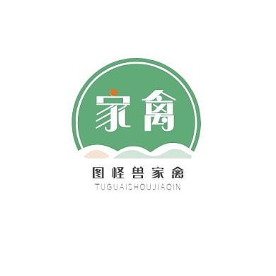 大健康与家禽 标志性logo的创新设计